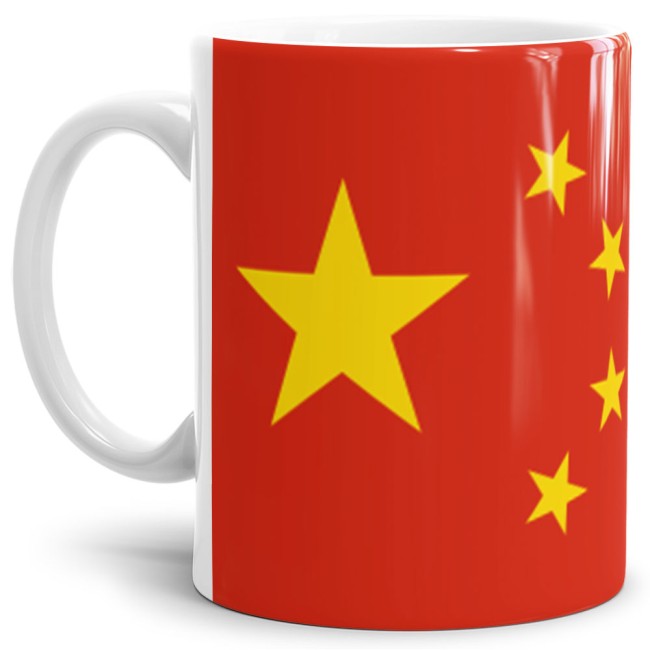 Flaggentasse China Flagge