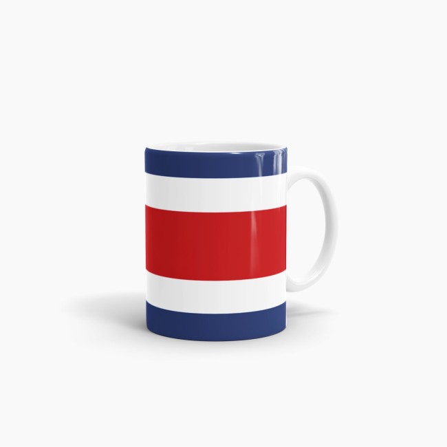 Flaggentasse Costa Rica Flagge