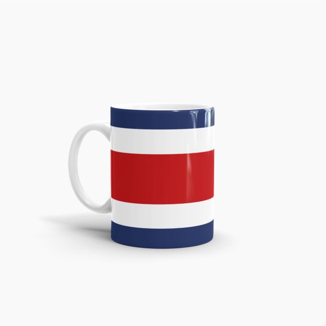 Flaggentasse Costa Rica Flagge