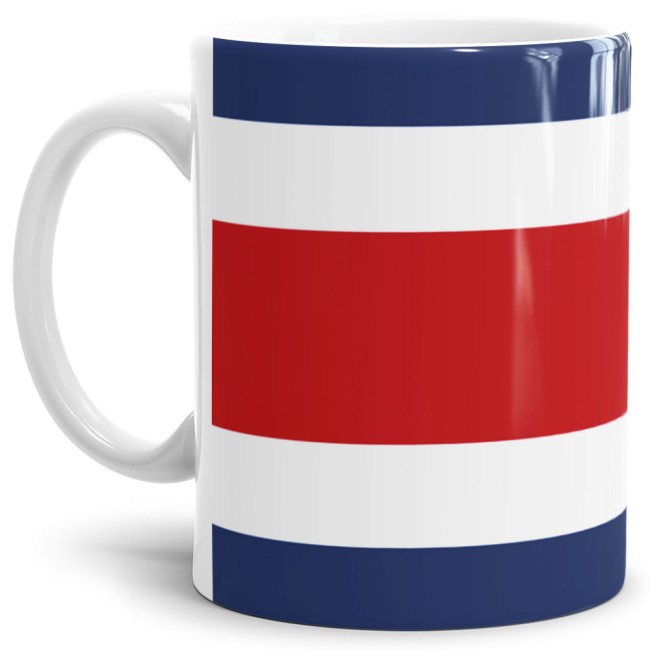Flaggentasse Costa Rica Flagge