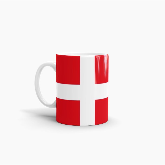 Flaggentasse D&auml;nemark Flagge