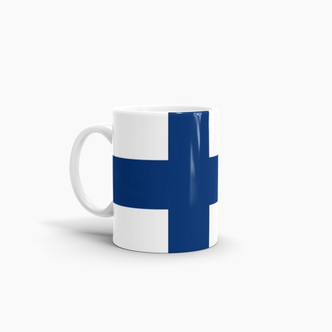 Flaggentasse Finnland Flagge