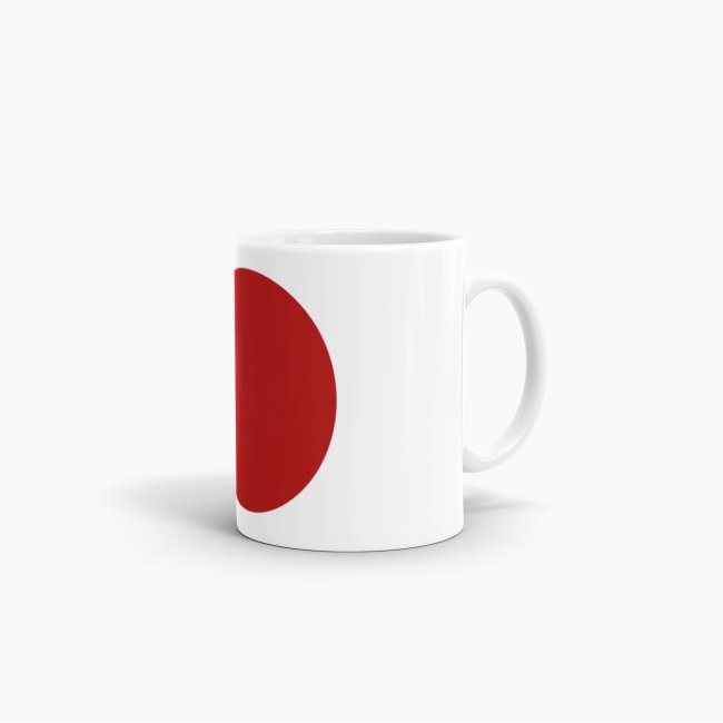 Flaggentasse Japan Flagge