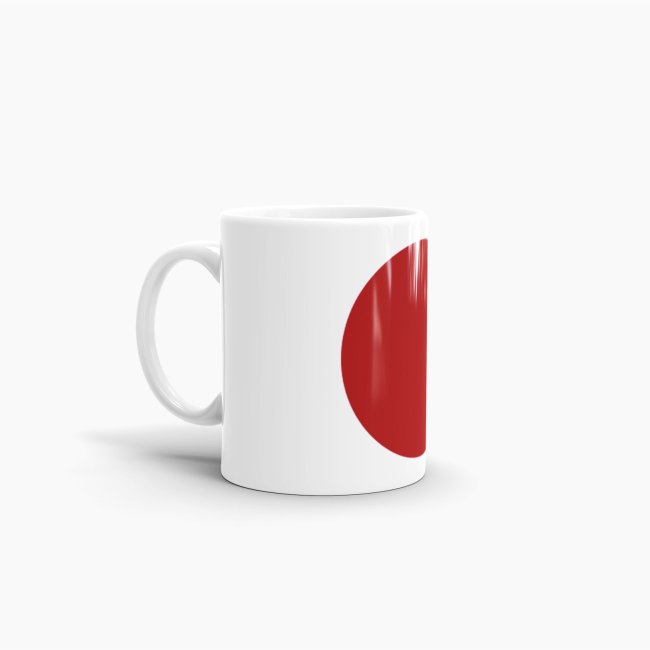 Flaggentasse Japan Flagge