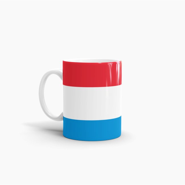 Flaggentasse Luxemburg Flagge
