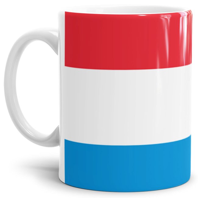 Flaggentasse Luxemburg Flagge
