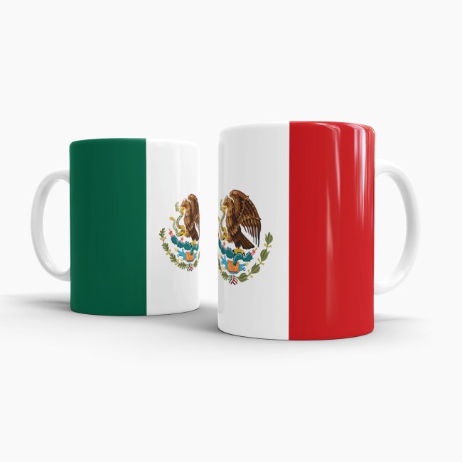 Flaggentasse Mexiko Flagge