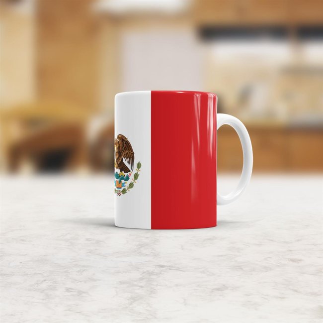Flaggentasse Mexiko Flagge