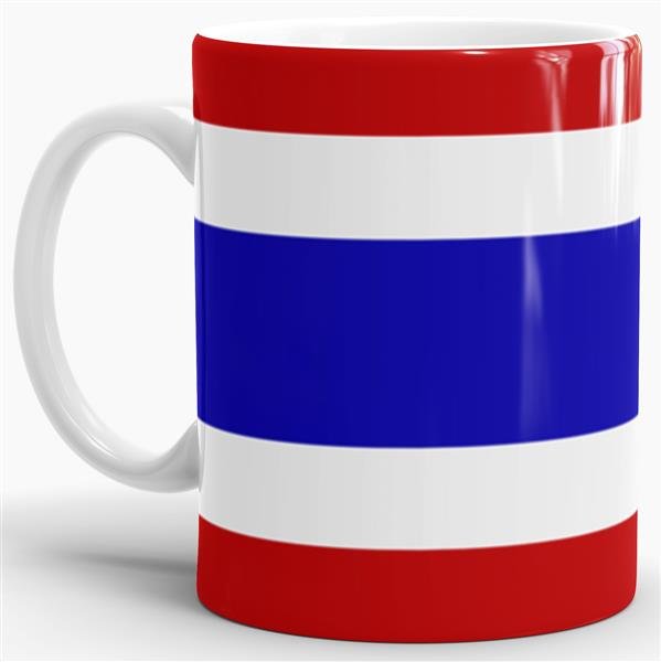 Flaggentasse Thailand Flagge