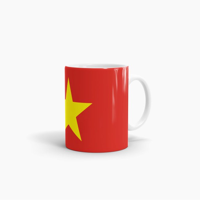 Flaggentasse Vietnam Flagge