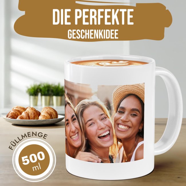 XXL Fototasse BIG 500 ml - Basic-Druck