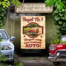 Autoschild mit Foto gestalten - Finger weg von meinem Auto