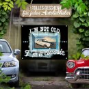 Autoschild mit Spruch - I am not old, I am a classic -...
