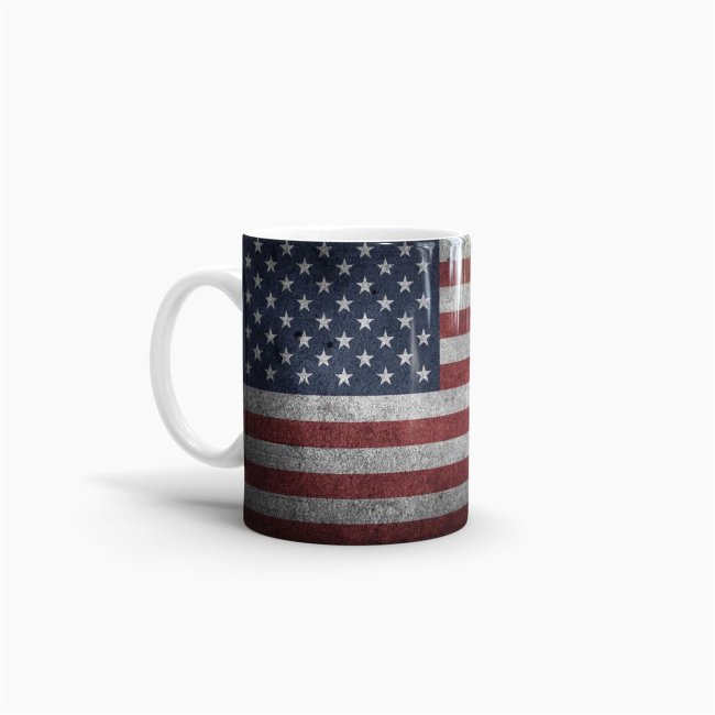Retro Flaggentasse USA