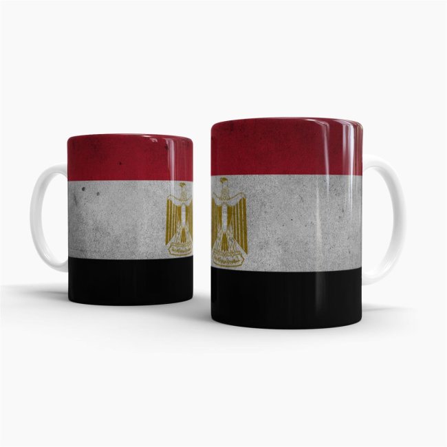 Retro Flaggentasse Aegypten