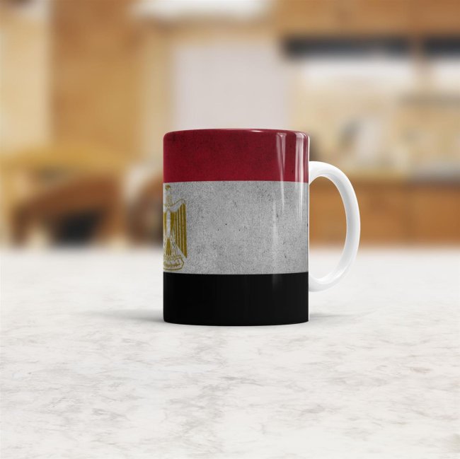 Retro Flaggentasse Aegypten