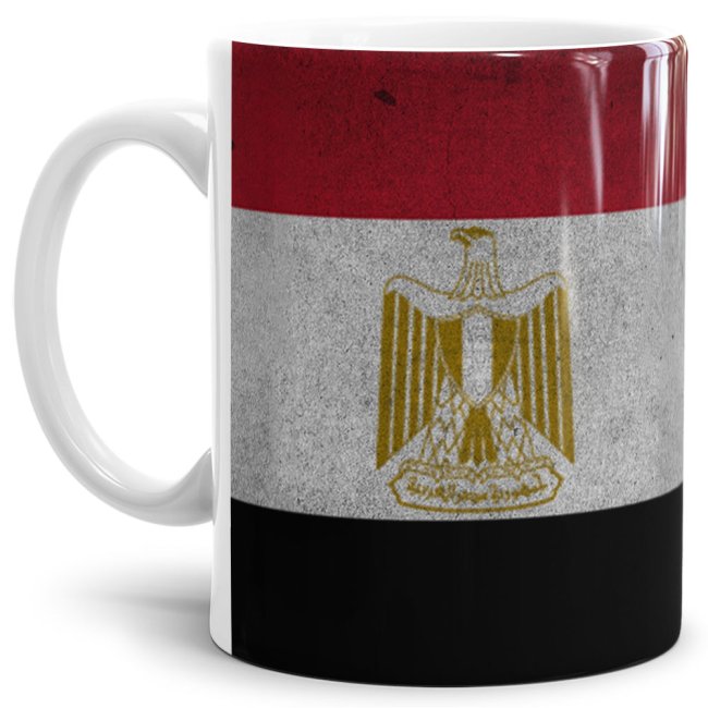 Retro Flaggentasse Aegypten