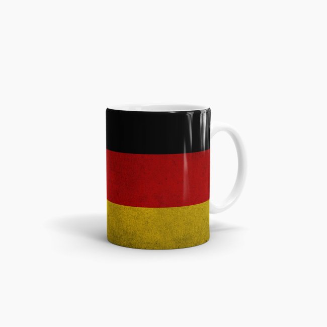 Retro Flaggentasse Deutschland