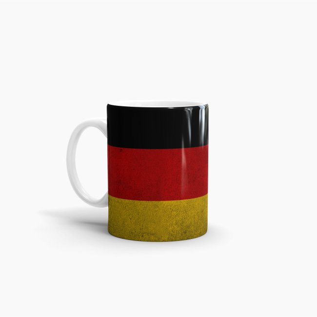 Retro Flaggentasse Deutschland