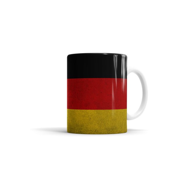 Tasse Deutschland Flagge Retro