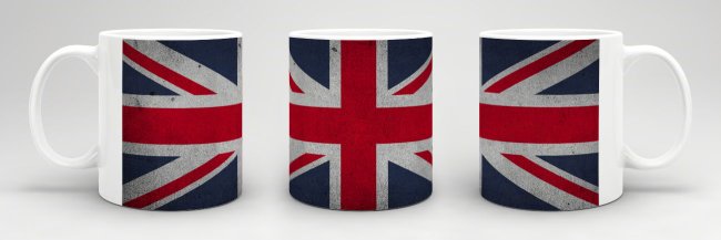 Tasse Gro&szlig;britanien Flagge Retro