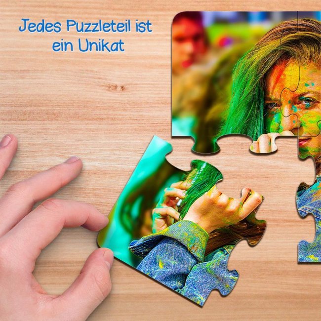 Holzpuzzle 4 Teile