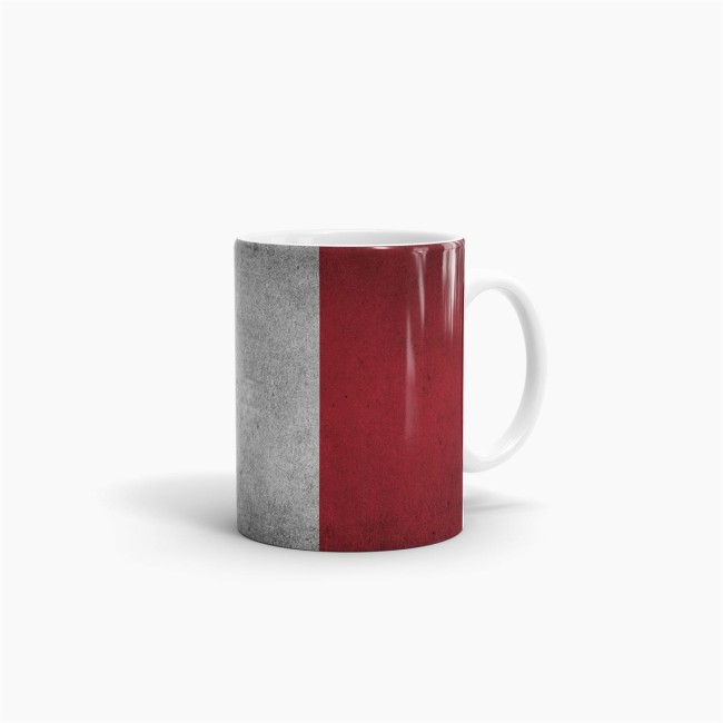 Retro Flaggentasse Italien