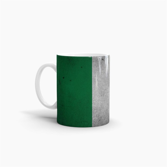 Retro Flaggentasse Italien
