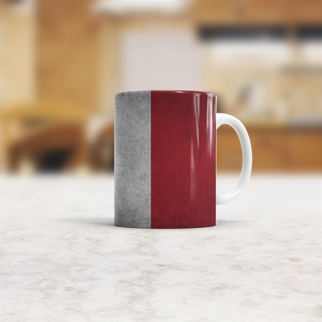 Retro Flaggentasse Italien