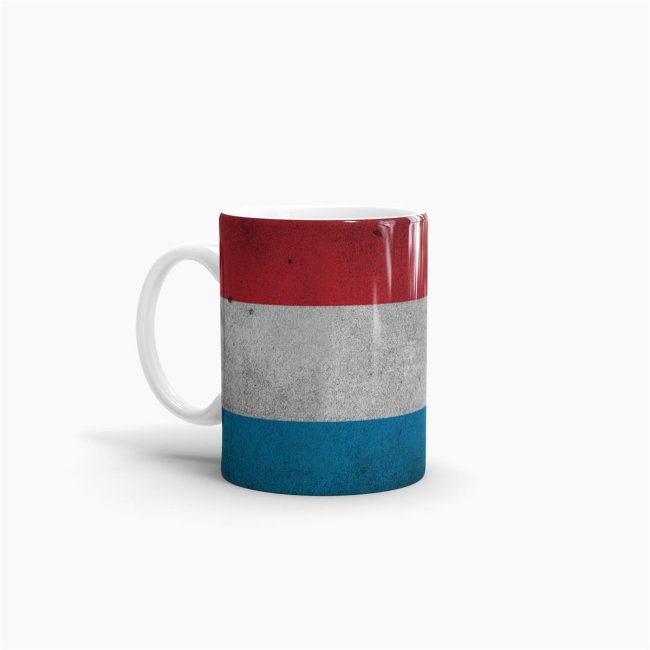 Retro Flaggentasse Luxemburg