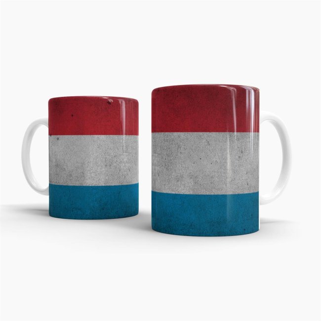 Retro Flaggentasse Luxemburg