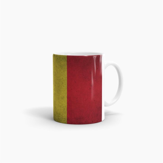 Retro Flaggentasse Belgien