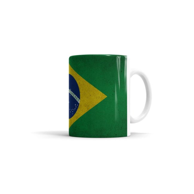 Retro Flaggentasse Brasilien