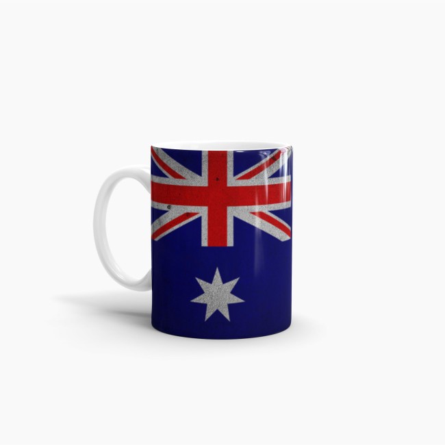 Retro Flaggentasse Australien