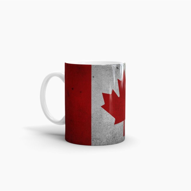 Retro Flaggentasse Kanada