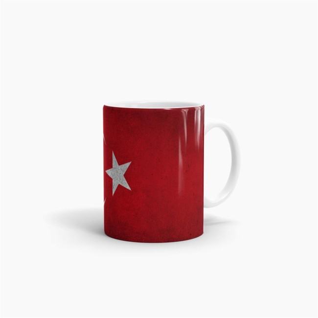 Retro Flaggentasse Tuerkei