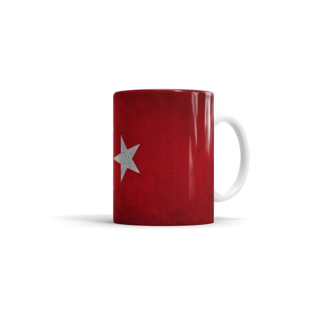 Retro Flaggentasse Tuerkei