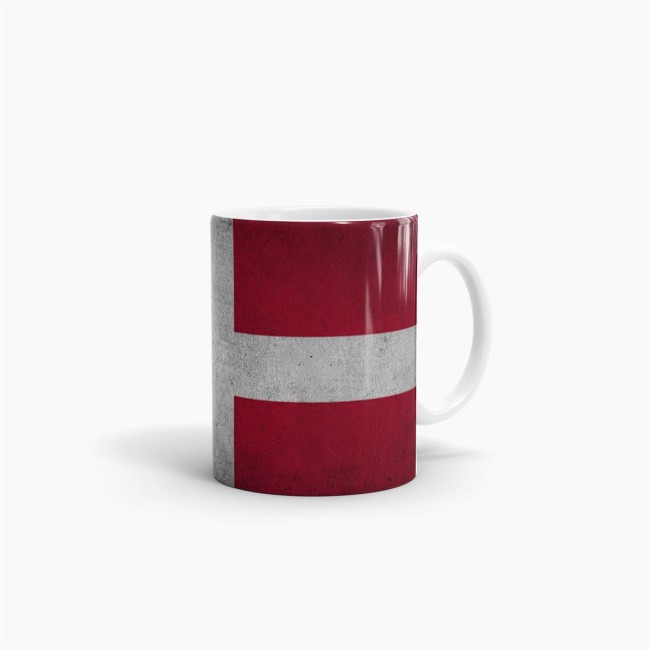 Retro Flaggentasse Daenemark