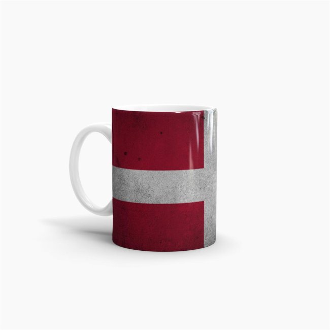 Retro Flaggentasse Daenemark