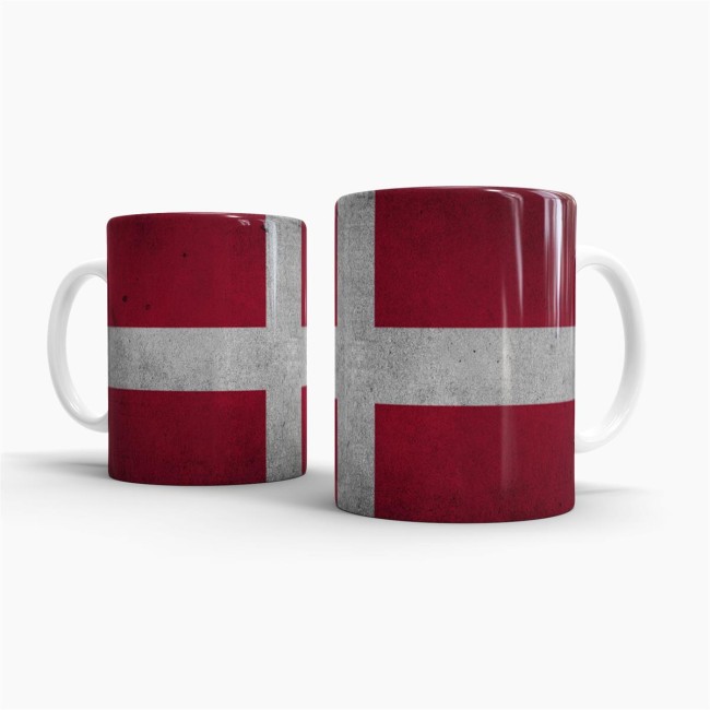 Retro Flaggentasse Daenemark