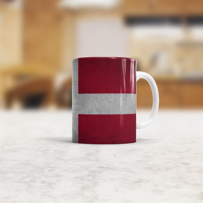 Retro Flaggentasse Daenemark