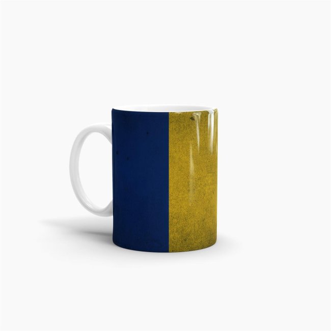 Retro Flaggentasse Rumaenien