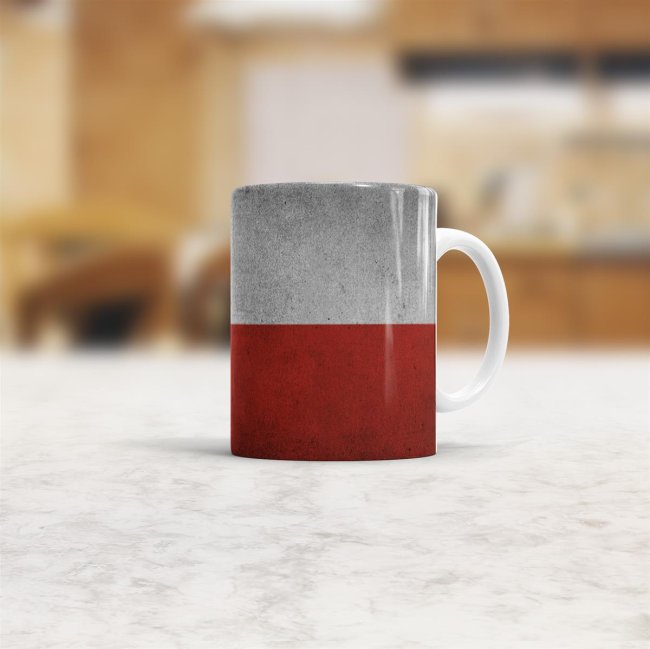 Retro Flaggentasse Chile
