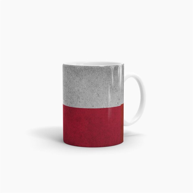 Retro Flaggentasse Polen