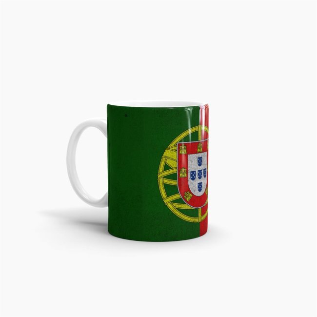 Retro Flaggentasse Portugal