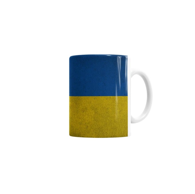 Retro Flaggentasse Ukraine