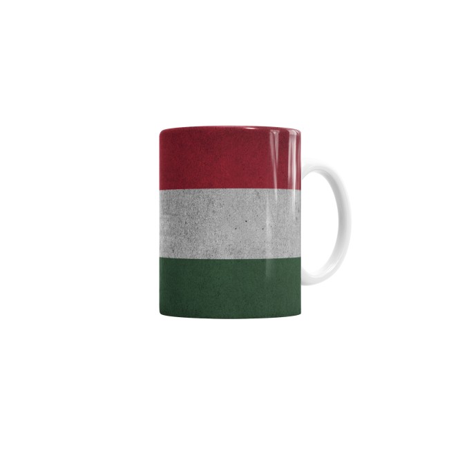 Retro Flaggentasse Ungarn