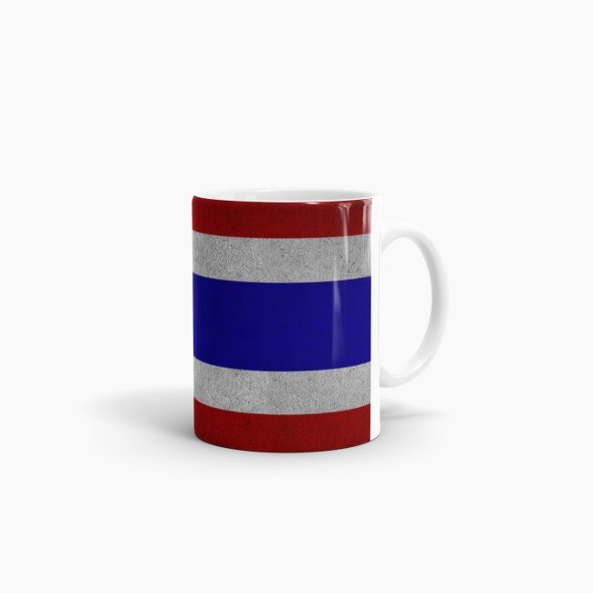 Retro Flaggentasse Thailand