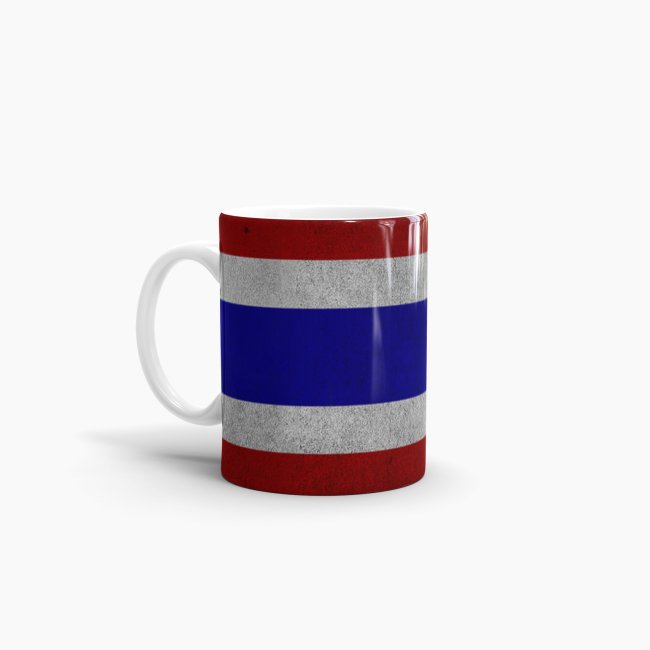 Retro Flaggentasse Thailand