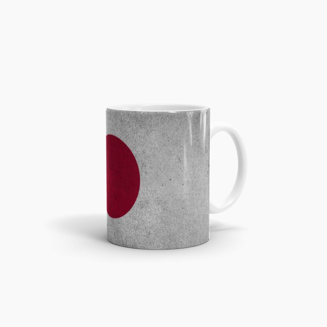 Retro Flaggentasse Japan